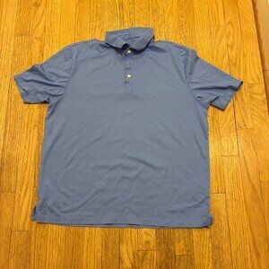 Jos A Bank's Light Blue Polo  - 100% cotton.  Men's Large